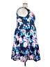 Alex Evenings Floral Blue Cocktail Dress Size 22 - photo 4
