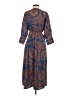 Unbranded Paisley Brown Casual Dress Size S - photo 2