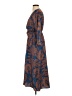 Unbranded Paisley Brown Casual Dress Size S - photo 5