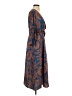Unbranded Paisley Brown Casual Dress Size S - photo 4