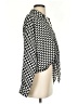 Lucy Paris 100% Polyester Polka Dots Black 3/4 Sleeve Blouse Size S - photo 4