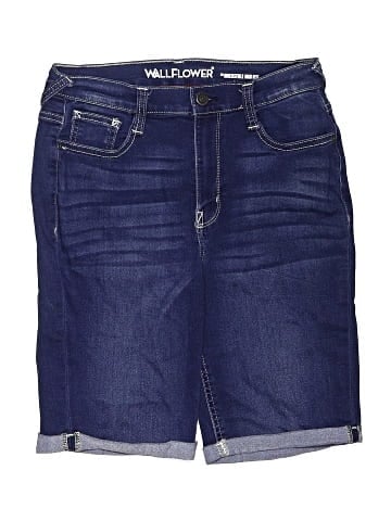 Wallflower Denim Shorts (view 1)