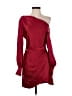 Jonathan Simkhai 100% Polyester Solid Red Cocktail Dress Size 2 - photo 1