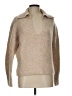 Vince. Tan Wool Pullover Sweater Size L - photo 1