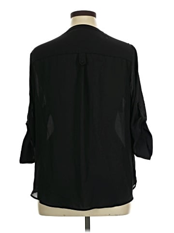 Torrid 3/4 Sleeve Blouse (view 2)