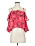 Japna 100% Polyester Red Sleeveless Blouse Size S - photo 1