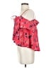 Japna 100% Polyester Red Sleeveless Blouse Size S - photo 5