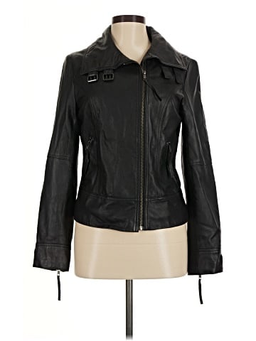 Calvin Klein Leather Jacket (view 1)