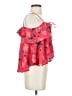 Japna 100% Polyester Red Sleeveless Blouse Size S - photo 4