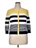 Joseph A. Stripes Yellow Cardigan Size XL (petite) - photo 1
