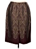 Shani Paisley Burgundy Formal Skirt Size 12 - photo 2