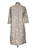 Persifor Animal Print Silver Casual Dress Size L - photo 2