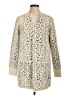Evolution by Cyrus Animal Print Ivory Cardigan Size L - photo 1