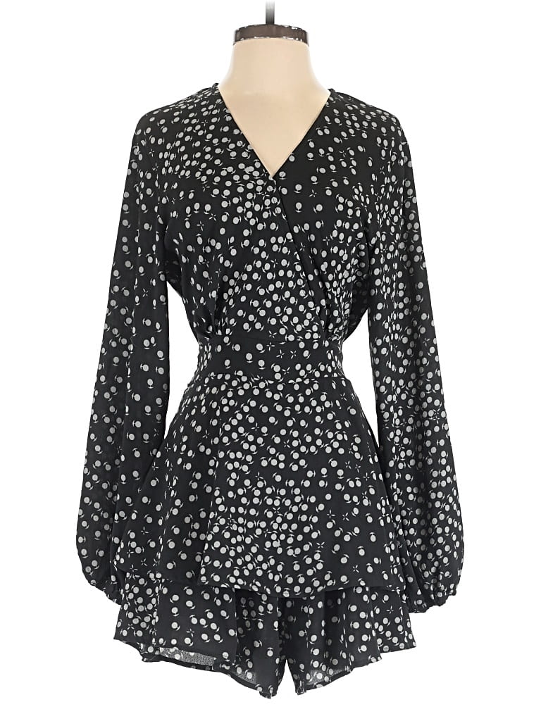 Pre-owned Unbranded Romper In Black