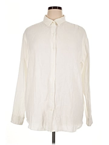 Wilfred Free Long Sleeve Button-Down Shirt (view 1)