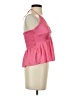French Connection 100% Polyester Pink Halter Top Size XS - photo 4