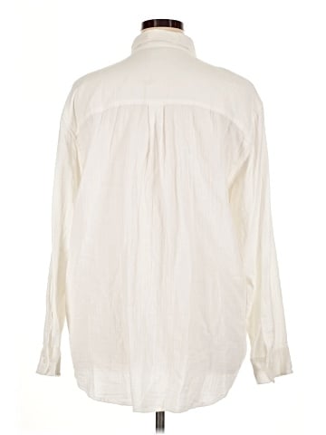 Wilfred Free Long Sleeve Button-Down Shirt (view 2)