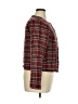 Hem & Thread 100% Cotton Plaid Burgundy Jacket Size XL - photo 4