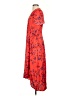 Gap 100% Viscose Floral Red Casual Dress Size S - photo 5