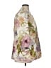 Coldwater Creek 100% Cotton Floral Ivory Blazer Size 1X (estimated) - photo 4