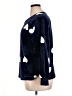Ann Taylor LOFT 100% Polyester Hearts Blue Pullover Sweater Size L - photo 5