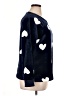 Ann Taylor LOFT 100% Polyester Hearts Blue Pullover Sweater Size L - photo 4