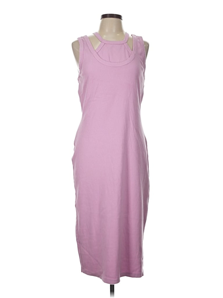 Pre-owned T.la Casual Dress In Purple