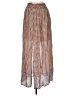 DR2 100% Rayon Polka Dots Brown Casual Skirt Size S - photo 1