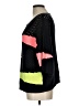 Angel Color Block Black Pullover Sweater Size L - photo 5
