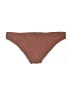 Solid & Striped Chevron-herringbone Brown Swimsuit Bottoms Size M - photo 2