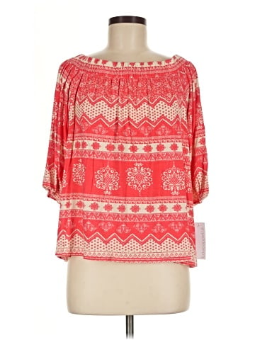 Loveappella 3/4 Sleeve Blouse (view 1)