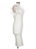 Milly Ivory Cocktail Dress Size L - photo 4