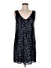 Everly 100% Polyester Stars Black Cocktail Dress Size M - photo 1