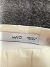 MNG Solid Ivory Formal Skirt Size XS - photo 3