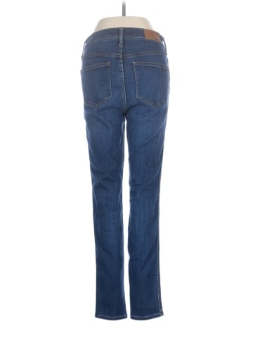 Madewell 10" High-Rise Skinny Jeans in Danny Wash: TENCEL&trade; Denim Edition (view 2)