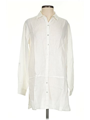 Tahari Long Sleeve Button-Down Shirt (view 1)