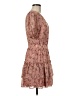 WAYF 100% Polyester Floral Pink Casual Dress Size M - photo 4