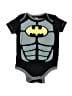 Batman 100% Polyester Graphic Black Short Sleeve Onesie Size 6-9 mo - photo 1