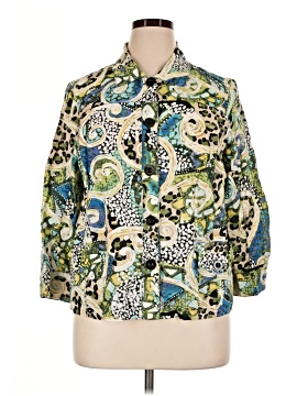 Mirror Image 3/4 Sleeve Button Down Shirt