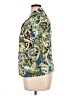 Mirror Image Paisley Green 3/4 Sleeve Button-Down Shirt Size 1X - photo 5