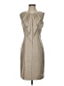 Classiques Entier 100% Polyester Tan Cocktail Dress Size 4 - photo 1