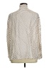 Lane Bryant Polka Dots Ivory Long Sleeve Button-Down Shirt Size 14 - 16 Plus - photo 2