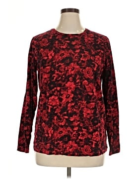 Jones New York Signature Long Sleeve T-Shirt (view 1)