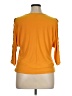 Perseption Concept Orange 3/4 Sleeve Top Size XL - photo 2