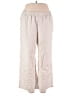 Lands' End Ivory Linen Pants Size 18 (petite) - photo 1