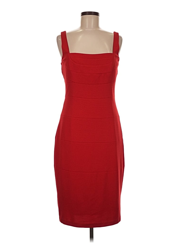 Pre-owned Sangria Cocktail Dress In Red