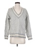 Rag & Bone Chevron-herringbone Gray Pullover Sweater Size S - photo 1