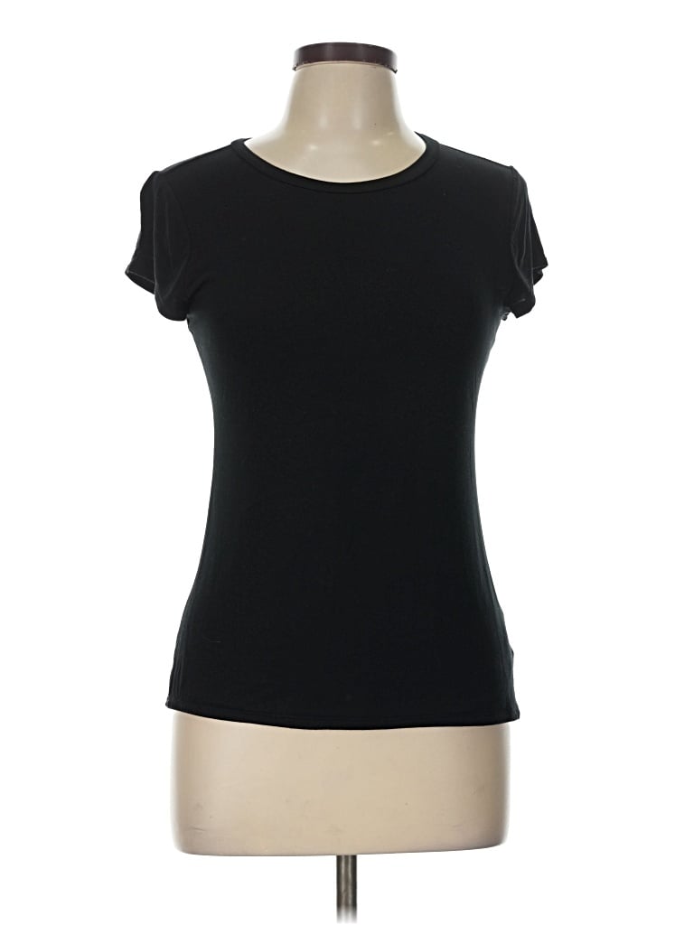 Pre-owned Express Short Sleeve T-shirt In Black