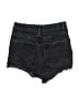 Zara Black Denim Shorts Size 0 - photo 2
