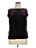 Chico's 100% Polyester Purple Sleeveless T-Shirt Size XL - photo 1